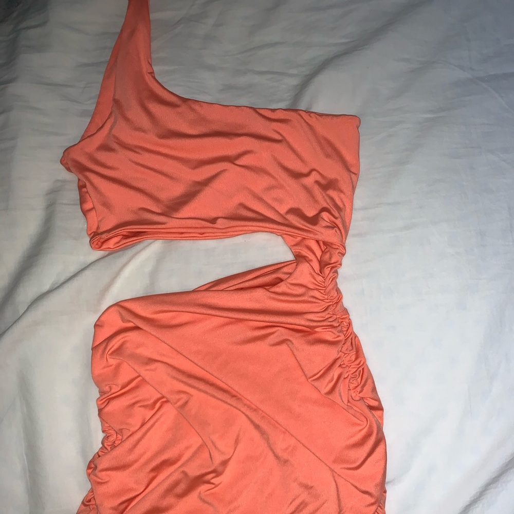 Neon Orange Dress!